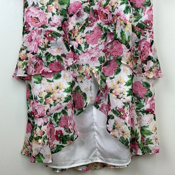 NWT Wayf women’s floral Lira midi Dress. Size Medium - Picture 5 of 12